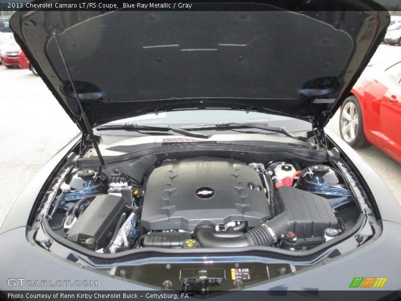 Blue Ray Metallic / Gray 2013 Chevrolet Camaro LT/RS Coupe