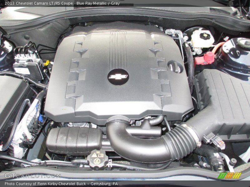 Blue Ray Metallic / Gray 2013 Chevrolet Camaro LT/RS Coupe