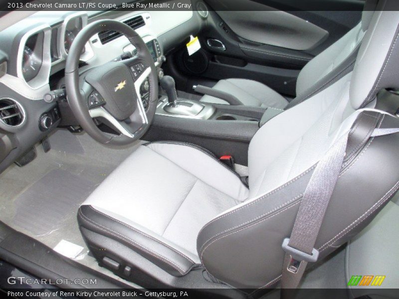 Blue Ray Metallic / Gray 2013 Chevrolet Camaro LT/RS Coupe