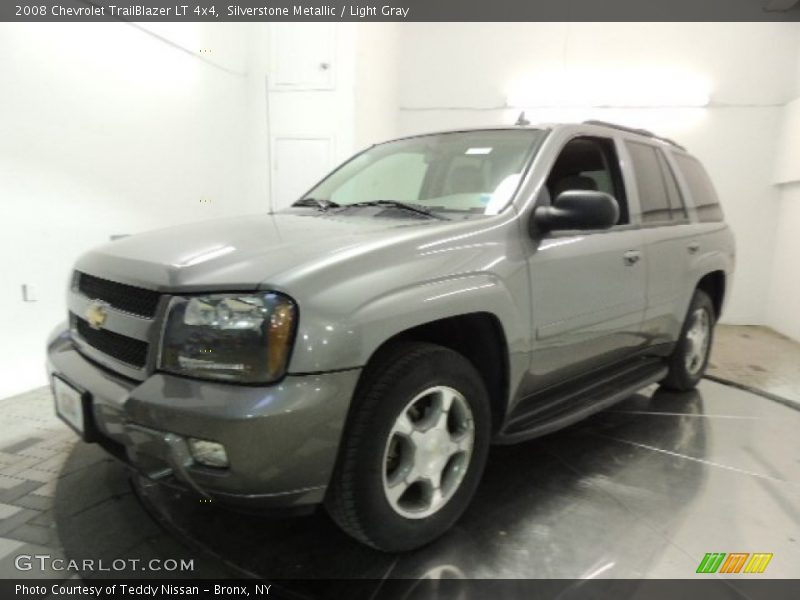 Silverstone Metallic / Light Gray 2008 Chevrolet TrailBlazer LT 4x4