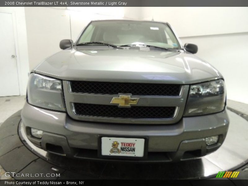 Silverstone Metallic / Light Gray 2008 Chevrolet TrailBlazer LT 4x4