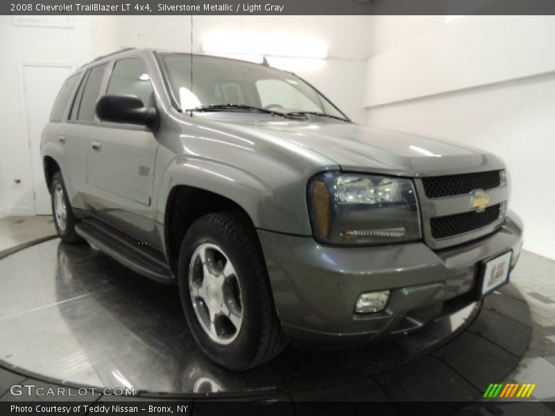 Silverstone Metallic / Light Gray 2008 Chevrolet TrailBlazer LT 4x4