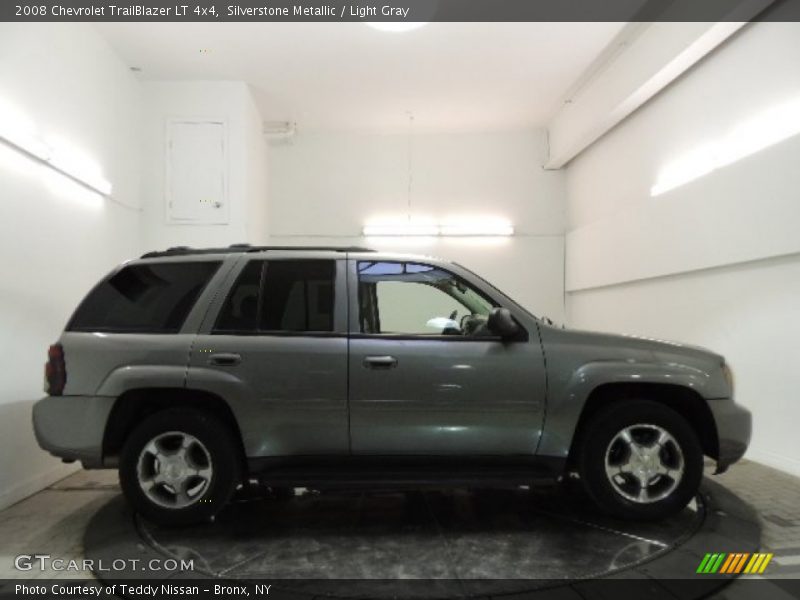 Silverstone Metallic / Light Gray 2008 Chevrolet TrailBlazer LT 4x4