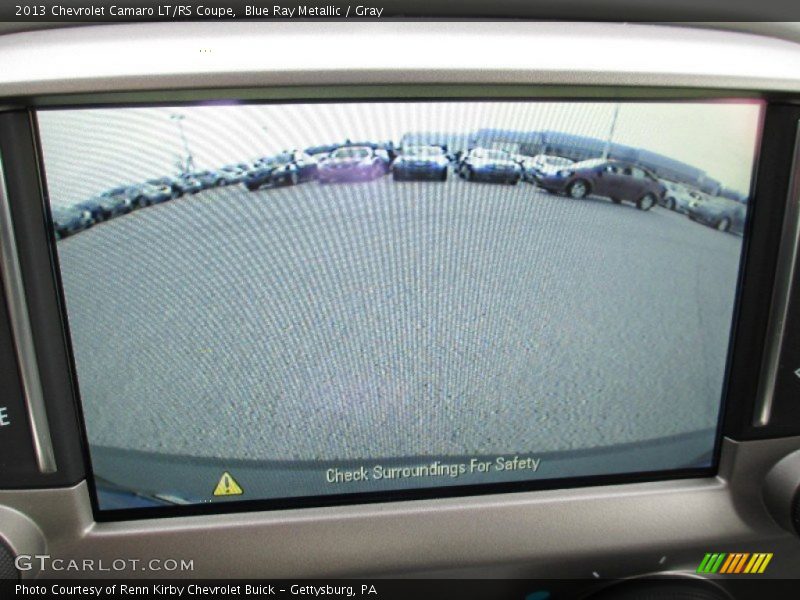 Blue Ray Metallic / Gray 2013 Chevrolet Camaro LT/RS Coupe