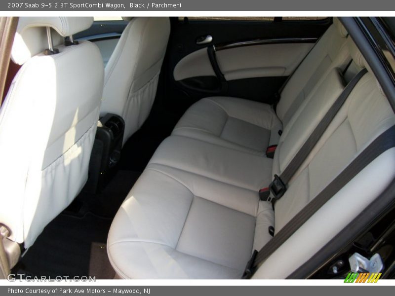 Black / Parchment 2007 Saab 9-5 2.3T SportCombi Wagon