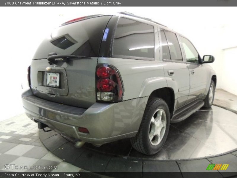 Silverstone Metallic / Light Gray 2008 Chevrolet TrailBlazer LT 4x4