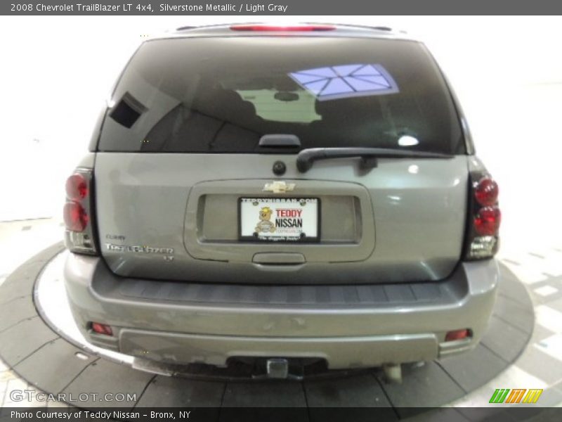 Silverstone Metallic / Light Gray 2008 Chevrolet TrailBlazer LT 4x4