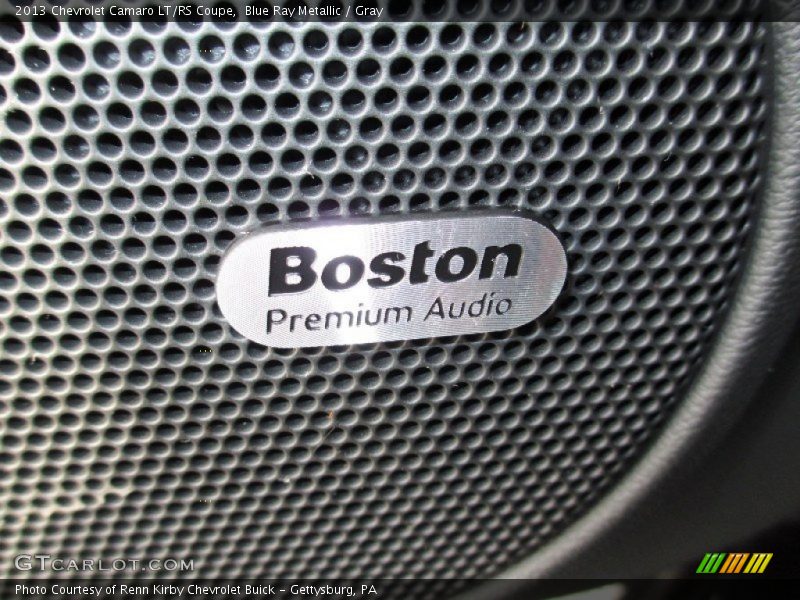 Blue Ray Metallic / Gray 2013 Chevrolet Camaro LT/RS Coupe