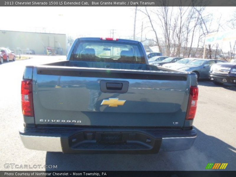Blue Granite Metallic / Dark Titanium 2013 Chevrolet Silverado 1500 LS Extended Cab