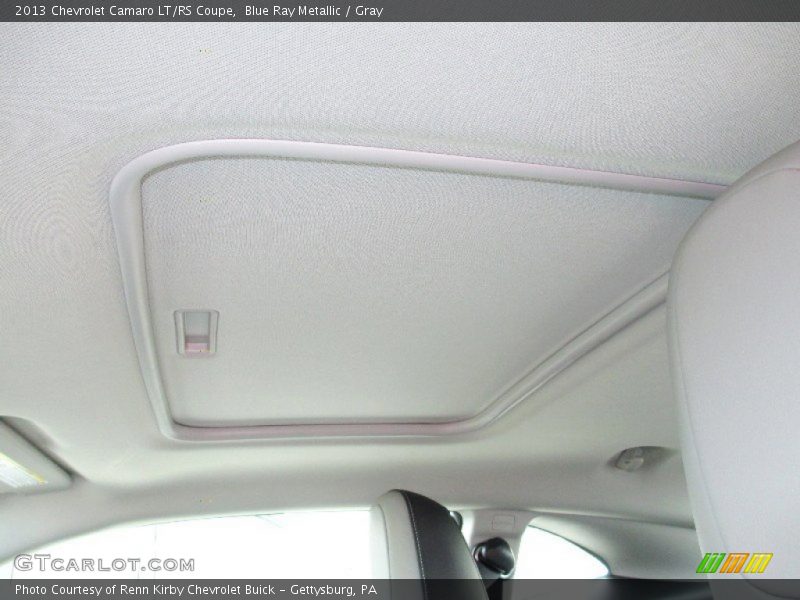 Blue Ray Metallic / Gray 2013 Chevrolet Camaro LT/RS Coupe