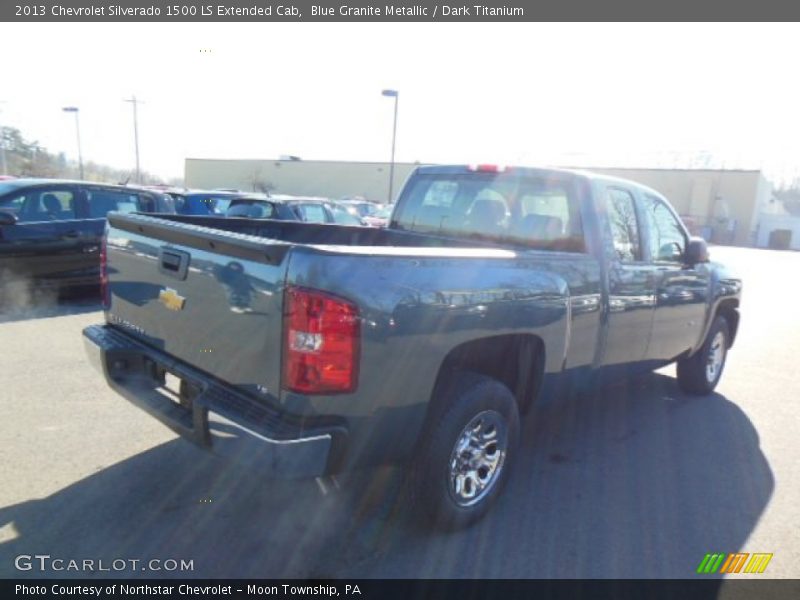 Blue Granite Metallic / Dark Titanium 2013 Chevrolet Silverado 1500 LS Extended Cab