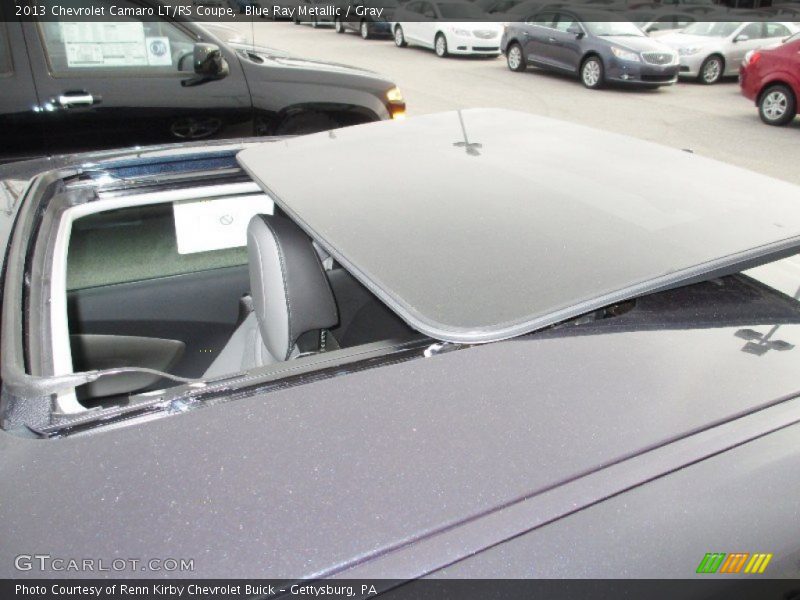 Blue Ray Metallic / Gray 2013 Chevrolet Camaro LT/RS Coupe