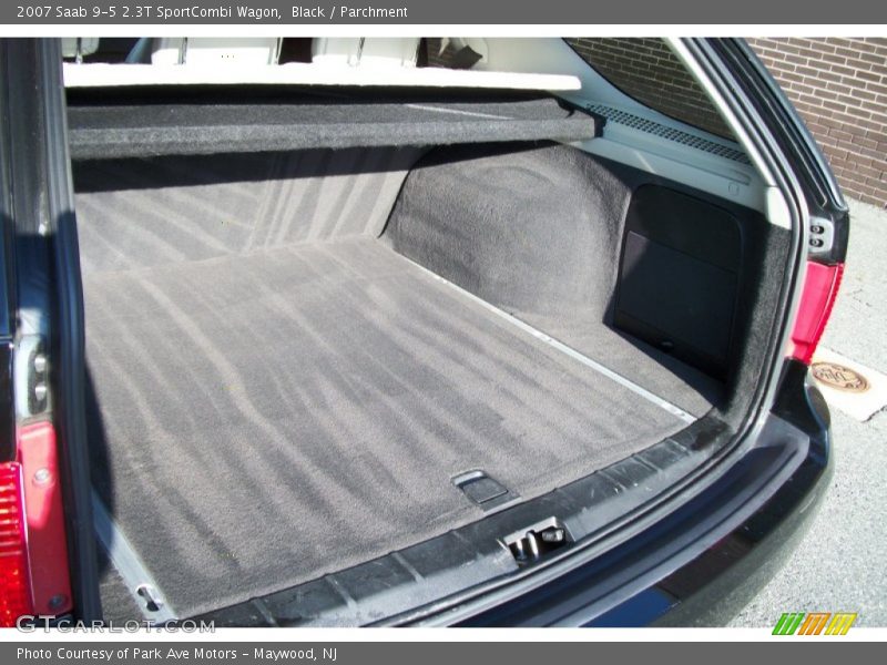 Black / Parchment 2007 Saab 9-5 2.3T SportCombi Wagon