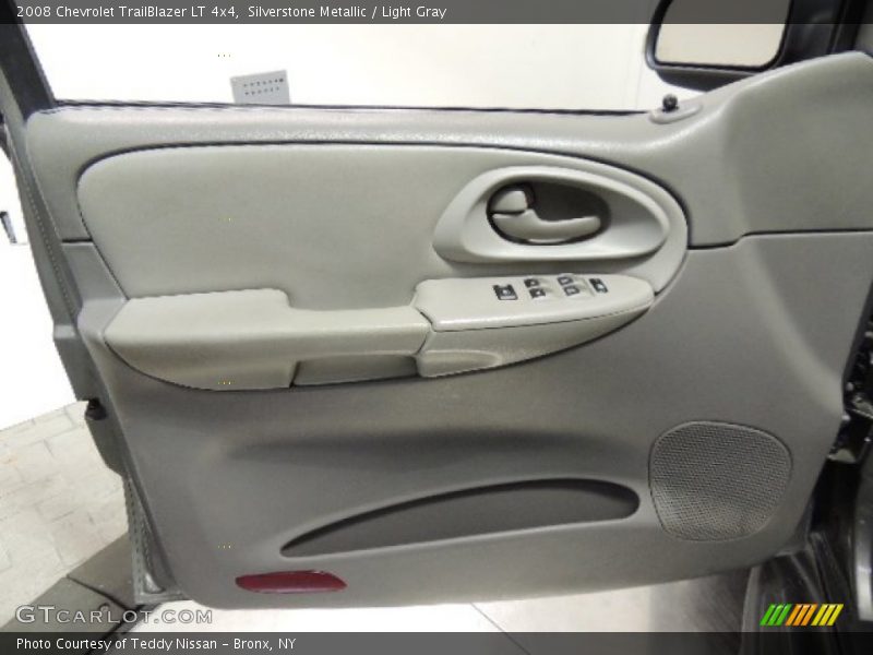 Silverstone Metallic / Light Gray 2008 Chevrolet TrailBlazer LT 4x4