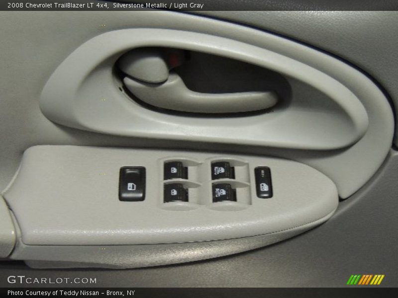 Silverstone Metallic / Light Gray 2008 Chevrolet TrailBlazer LT 4x4
