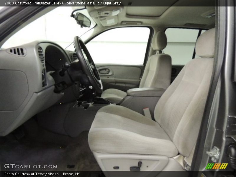 Silverstone Metallic / Light Gray 2008 Chevrolet TrailBlazer LT 4x4