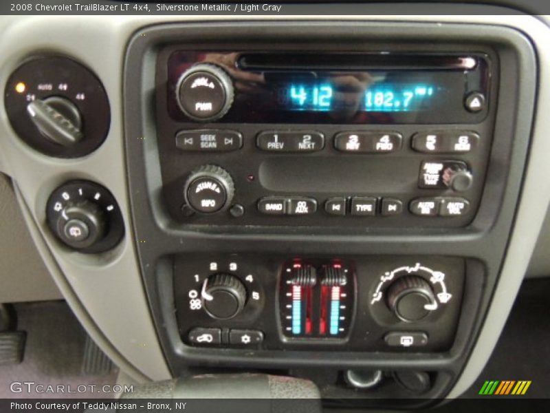 Silverstone Metallic / Light Gray 2008 Chevrolet TrailBlazer LT 4x4