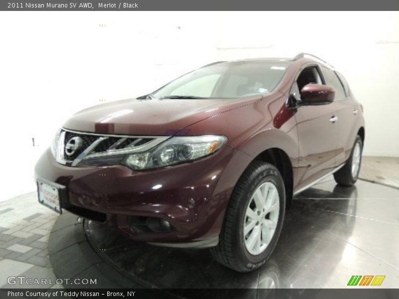Merlot / Black 2011 Nissan Murano SV AWD
