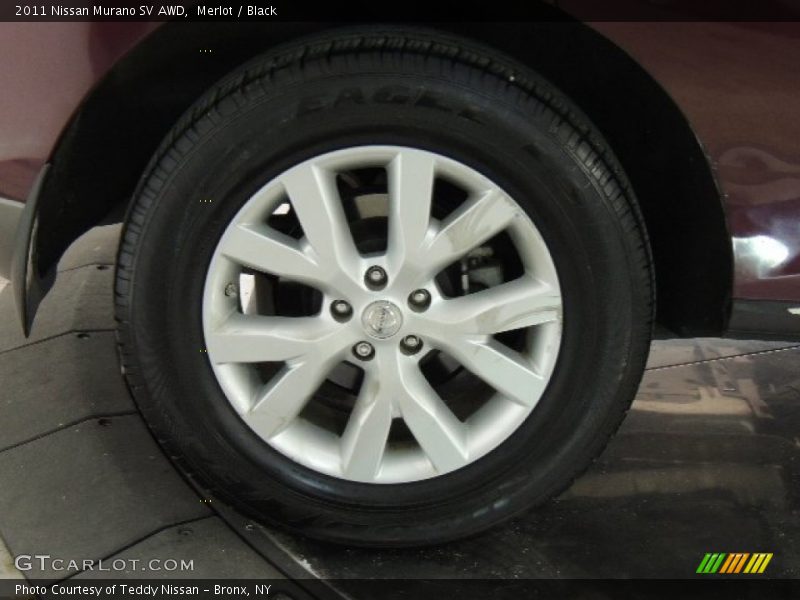 Merlot / Black 2011 Nissan Murano SV AWD