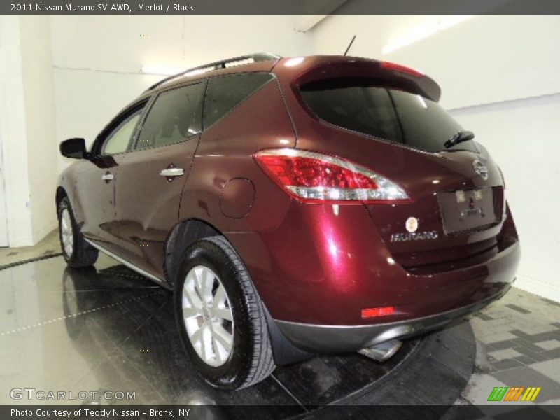 Merlot / Black 2011 Nissan Murano SV AWD