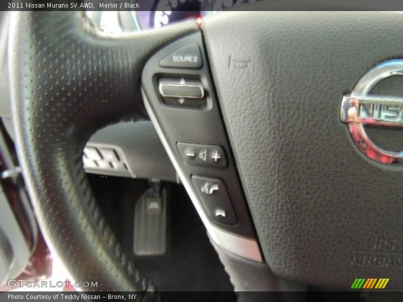 Merlot / Black 2011 Nissan Murano SV AWD