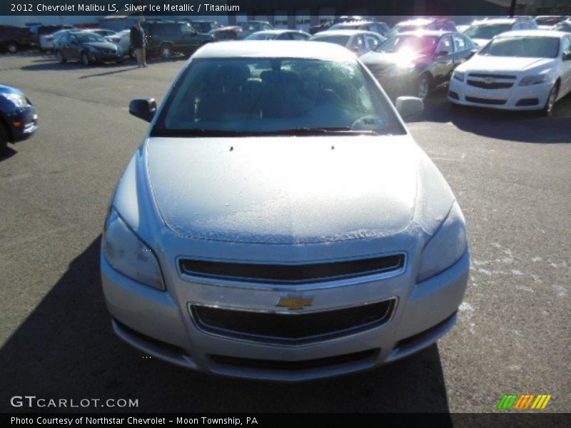 Silver Ice Metallic / Titanium 2012 Chevrolet Malibu LS