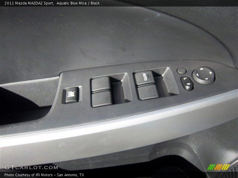 Aquatic Blue Mica / Black 2011 Mazda MAZDA2 Sport