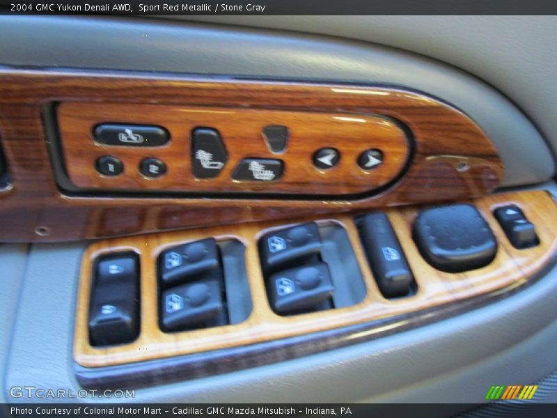 Sport Red Metallic / Stone Gray 2004 GMC Yukon Denali AWD