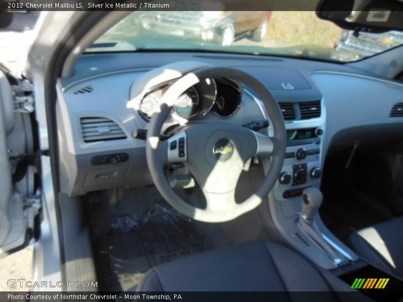 Silver Ice Metallic / Titanium 2012 Chevrolet Malibu LS