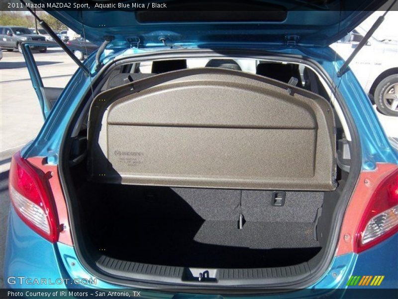 Aquatic Blue Mica / Black 2011 Mazda MAZDA2 Sport