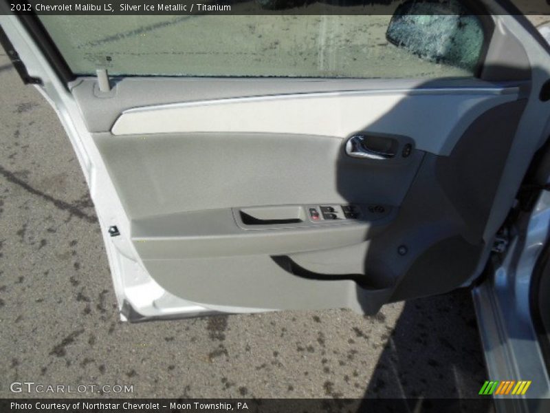 Silver Ice Metallic / Titanium 2012 Chevrolet Malibu LS