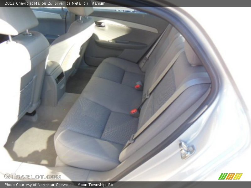 Silver Ice Metallic / Titanium 2012 Chevrolet Malibu LS