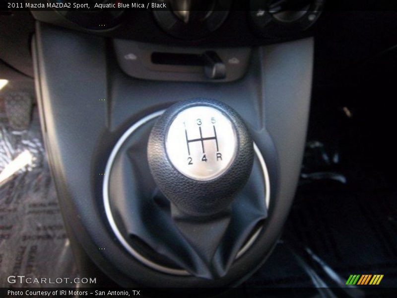 Aquatic Blue Mica / Black 2011 Mazda MAZDA2 Sport