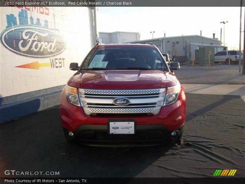 Red Candy Metallic / Charcoal Black 2012 Ford Explorer XLT EcoBoost