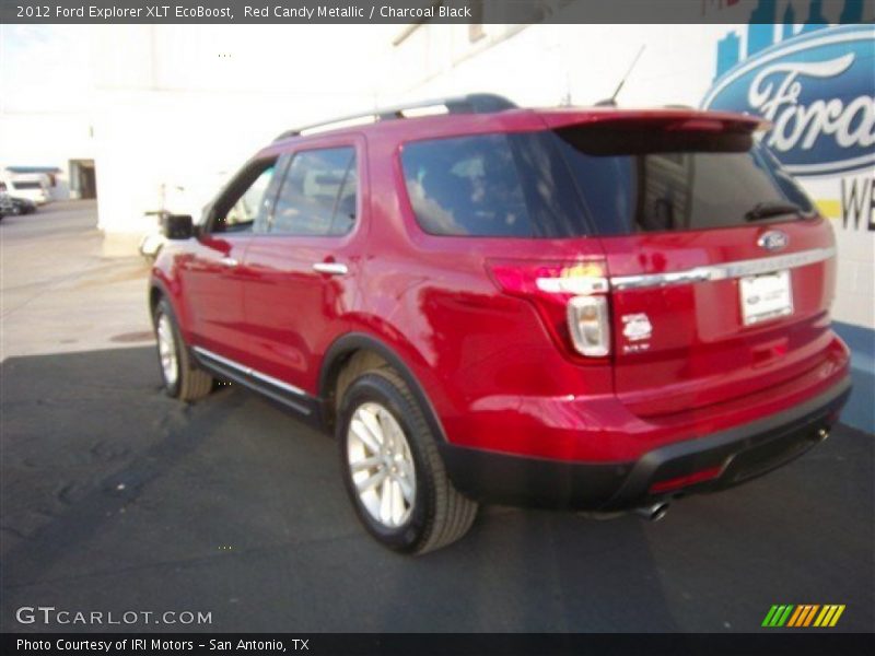 Red Candy Metallic / Charcoal Black 2012 Ford Explorer XLT EcoBoost