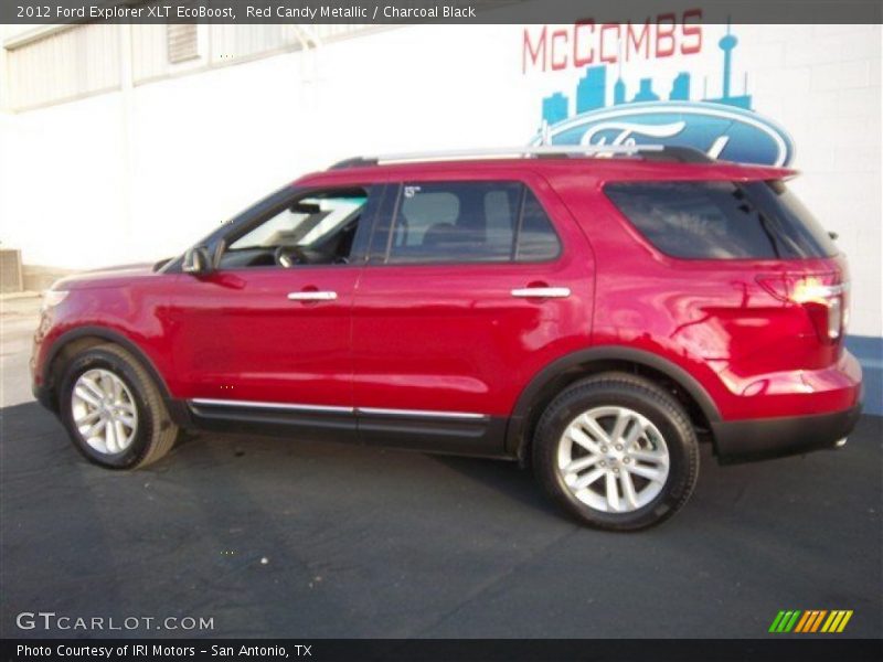 Red Candy Metallic / Charcoal Black 2012 Ford Explorer XLT EcoBoost