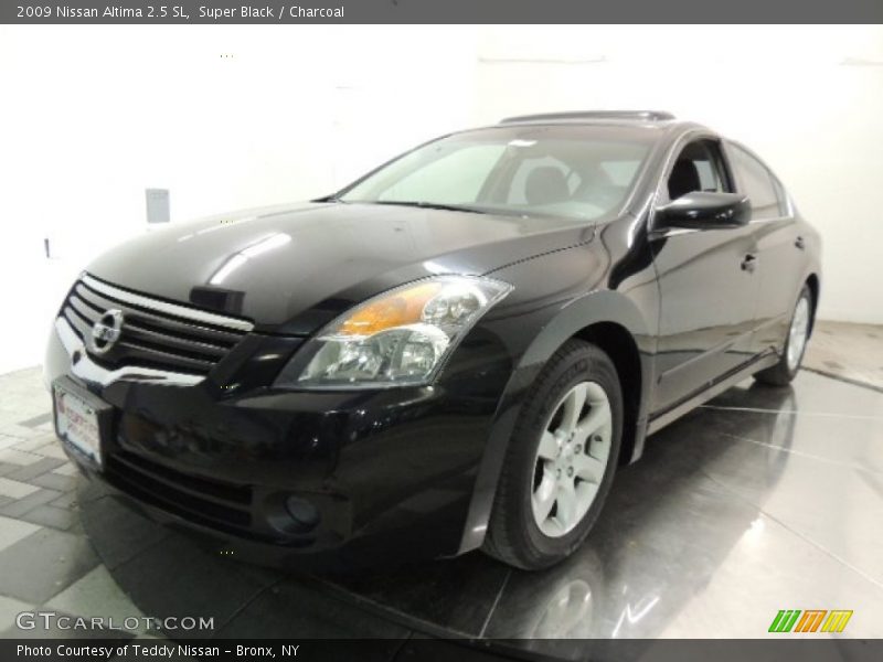 Super Black / Charcoal 2009 Nissan Altima 2.5 SL