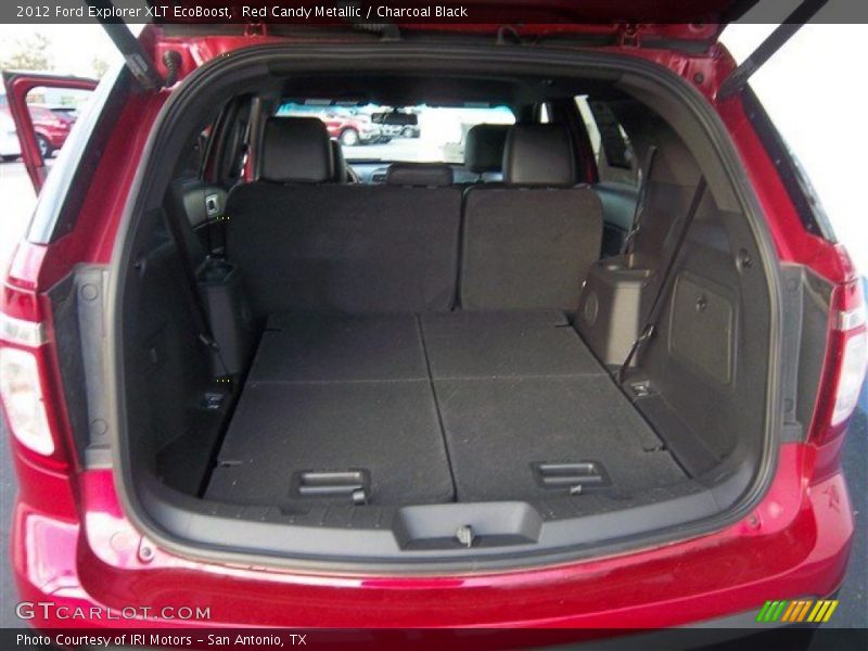 Red Candy Metallic / Charcoal Black 2012 Ford Explorer XLT EcoBoost