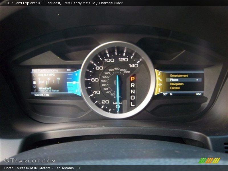 Red Candy Metallic / Charcoal Black 2012 Ford Explorer XLT EcoBoost