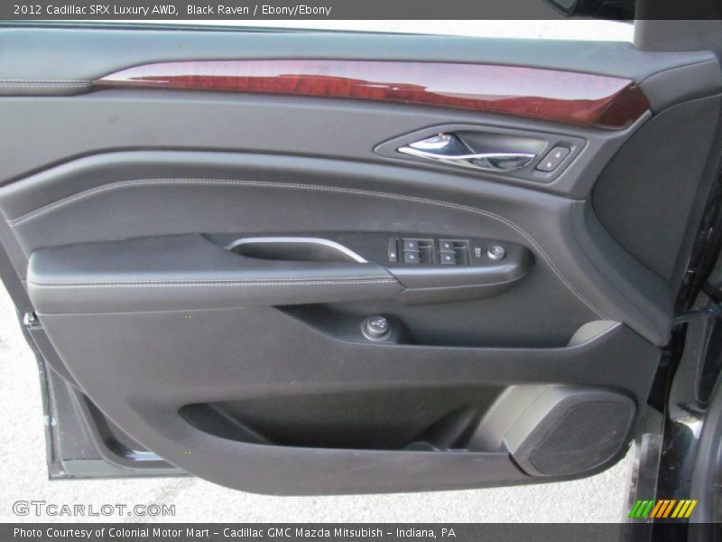 Black Raven / Ebony/Ebony 2012 Cadillac SRX Luxury AWD