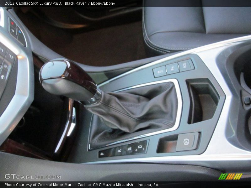 Black Raven / Ebony/Ebony 2012 Cadillac SRX Luxury AWD