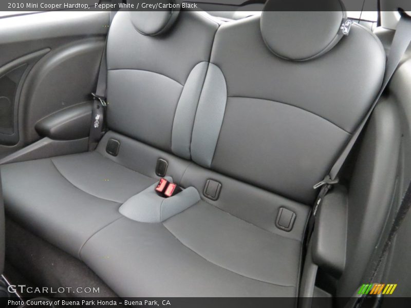 Pepper White / Grey/Carbon Black 2010 Mini Cooper Hardtop