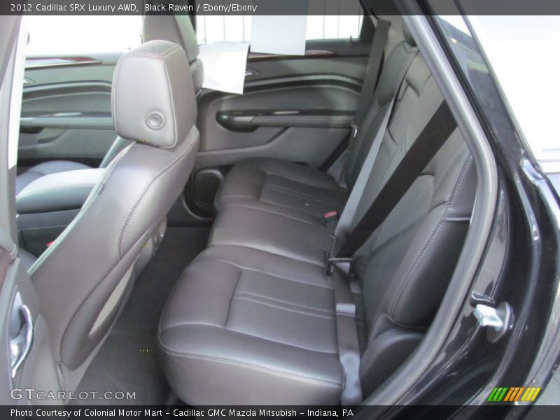 Black Raven / Ebony/Ebony 2012 Cadillac SRX Luxury AWD