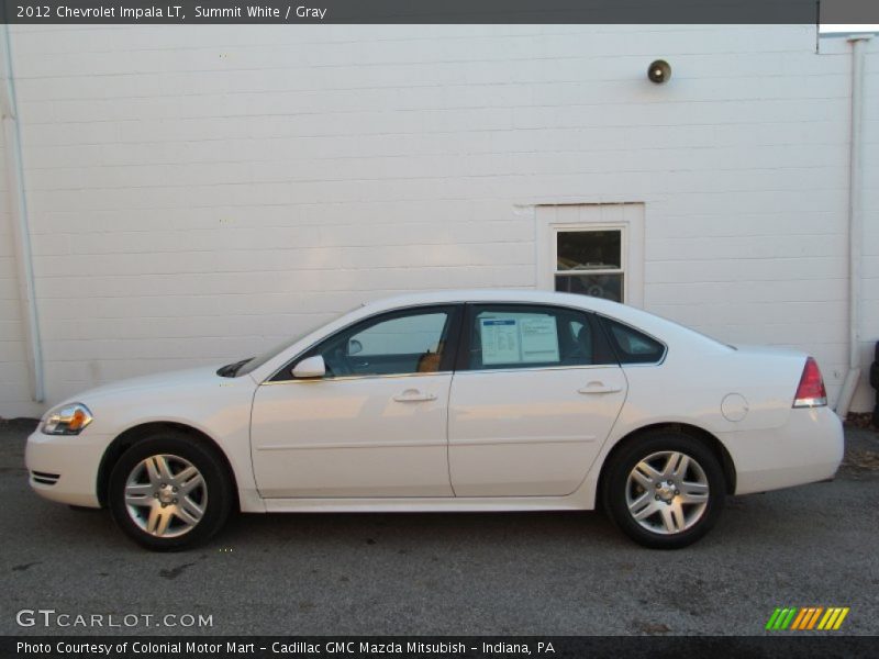  2012 Impala LT Summit White