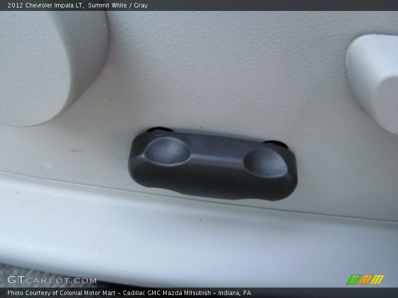 Summit White / Gray 2012 Chevrolet Impala LT