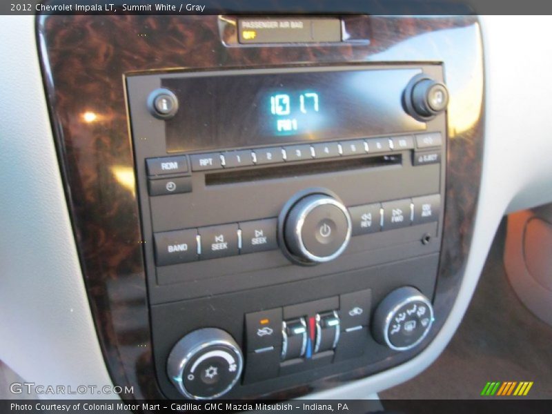 Controls of 2012 Impala LT