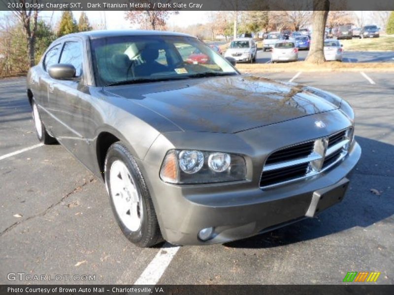 Dark Titanium Metallic / Dark Slate Gray 2010 Dodge Charger SXT