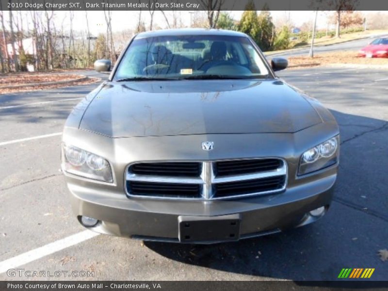 Dark Titanium Metallic / Dark Slate Gray 2010 Dodge Charger SXT