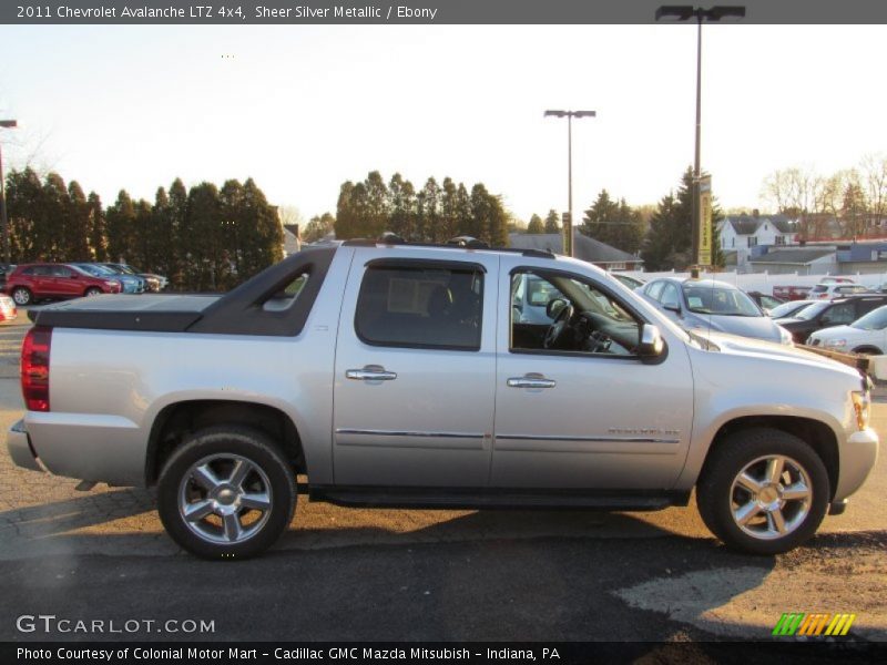 Sheer Silver Metallic / Ebony 2011 Chevrolet Avalanche LTZ 4x4