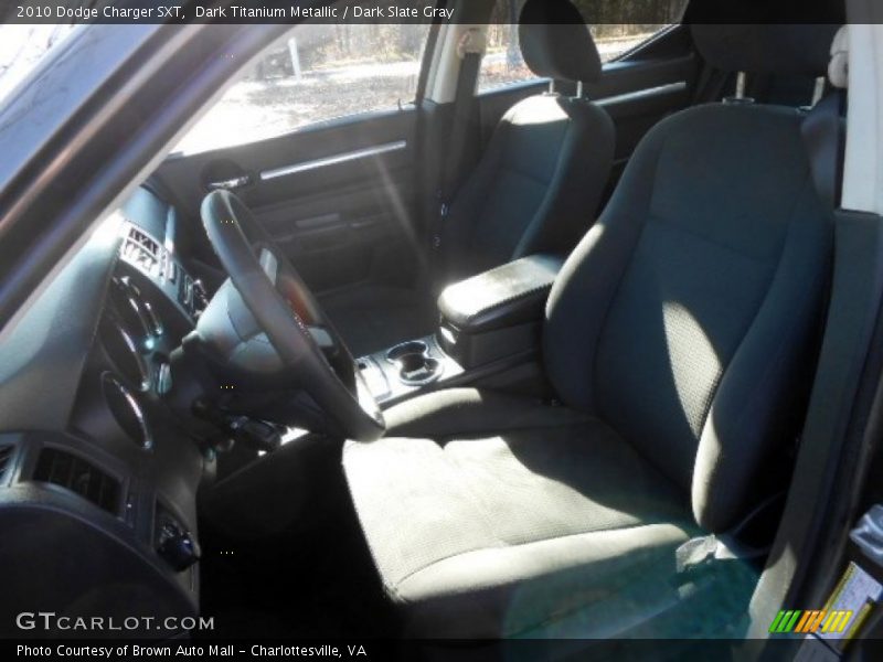 Dark Titanium Metallic / Dark Slate Gray 2010 Dodge Charger SXT